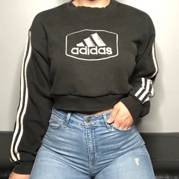 adidas crop sweater